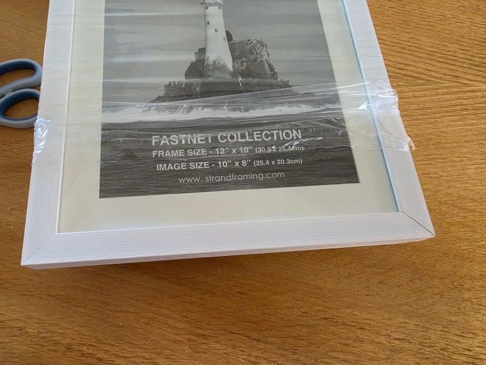 Set of 3 Strand Fastnet 12x10 Photo Frames Unused - minor damage