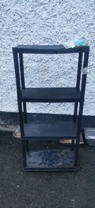 plastic shelves