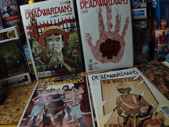 The New Deadwardians ! First Four Issues ! 2012 ! by Vertigo ! DC Comics !