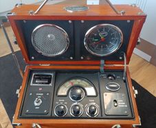 Spirit of St. Louis Aviator Alarm Clock Radio Flight Case S.O.S.L. Collection