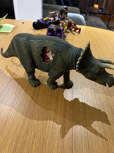 Vintage Jurassic Park Figure Triceratops JO08