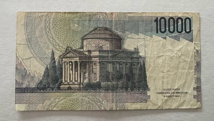 Italy 10000 Lira 1984 Banknote