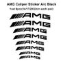 Mercedes AMG Car Brake Caliper Sticker Car Accessories Waterproof and Reflective Laser Letters Decoration Decals Image 2