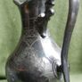 Antique Lidded Jug, Antique Silver Plate, Engraved Foliate and Scroll Designs Jug. Image 10
