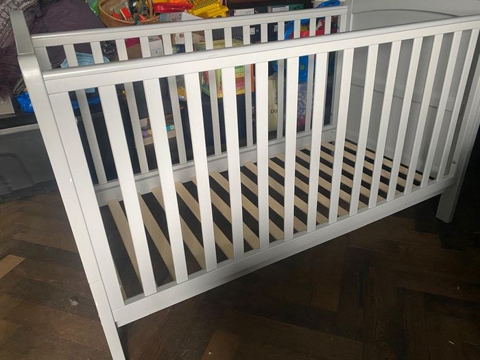 Cot Bed Grey