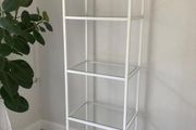IKEA VITTSJO shelving unit (White)