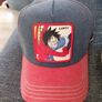 Capslab Luffy One Piece Denim Blue Red Adjustable Image 7