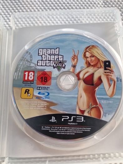 Grand Theft Auto V Five PlayStation3 Ps3 Games Original