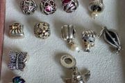 Pandora various charms 18e each charm very good condition hallmarked
