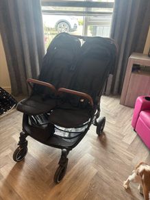 ickle bubba double pram
