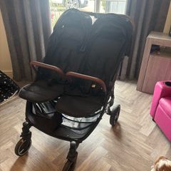 ickle bubba double pram