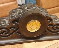 Stunning Bronze Mantel Clock