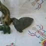 Three Wild Ceramic & Stone Animals Image 3