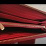 Authentic Vintage Dolce and Gabbana Leather Red wallet. Image 6