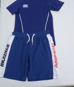 Boys Canterburry Sports Jersey Top and McKenzie Shorts