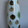 Large light green pottery Vase with leaf and fruit motifs PRICE DROP Image 4