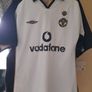 Manchester United  2001 - 2002 Shirt Jersey Image 3