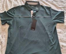 Druids Block Pique Polo - Sage