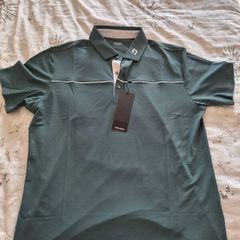 Druids Block Pique Polo - Sage