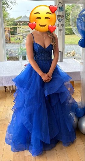 Debs dress royal blue (Simply Divine)