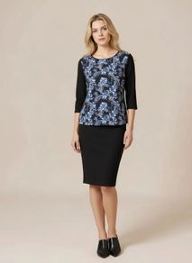 Navy Blouse