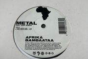 Afrika bambaataa Metal 12" vinyl