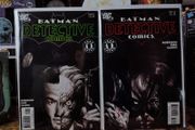 Detective Comics ! Batman ! Issues #817 and #818 ! 2nd Printing Two-Face and Batman Matching Covers ! First Appearance of Tally Man, Jamie Harper and Death of KGBeast ! 2006 ! by DC Comics !