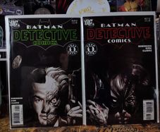 Detective Comics ! Batman ! Issues #817 and #818 ! 2nd Printing Two-Face and Batman Matching Covers ! First Appearance of Tally Man, Jamie Harper and Death of KGBeast ! 2006 ! by DC Comics !
