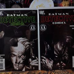 Detective Comics ! Batman ! Issues #817 and #818 ! 2nd Printing Two-Face and Batman Matching Covers ! First Appearance of Tally Man, Jamie Harper and Death of KGBeast ! 2006 ! by DC Comics !