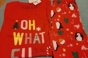 Girls Christmas pyjamas 6-7 years BNWT