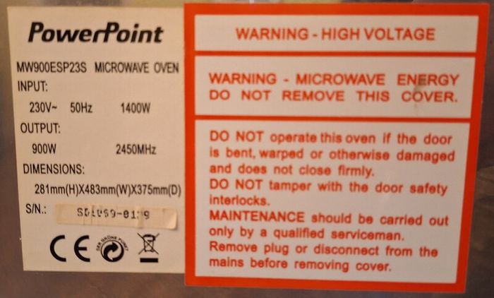 Microwave Oven
