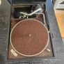 Vintage His Master's Voice portable gramophone, Image 3