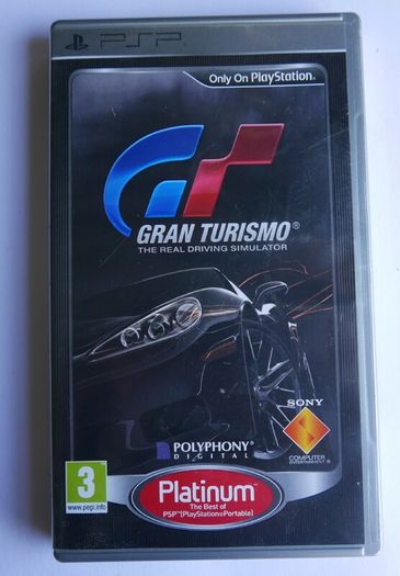 PSP Gran Turismo Platinum Sony Playstation Portable Game
