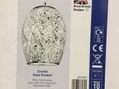 White Mosaic Crackle Light