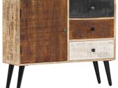 Sideboard 88x30x73 cm Solid Mango Wood