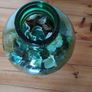 Vintage Viresa Terrarium from 1960s or 1970s.  Green Verdi Glass. Image 6