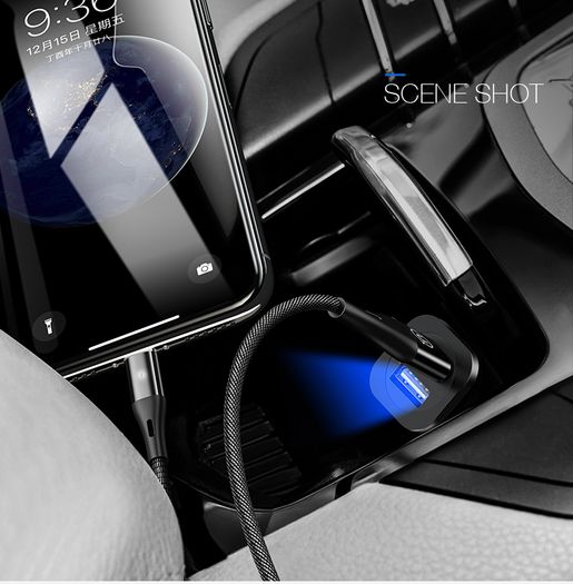 New 5.0V Dual USB Port Fast Car Charger For Samsung