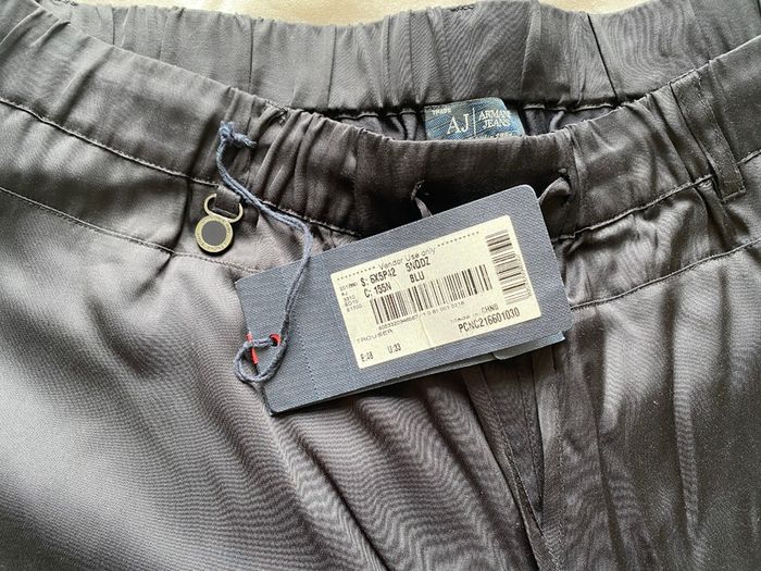 [Designer] Armani Jeans - Navy straight leg trousers, brand new with Tags