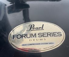 Pearl forum 3 piece drum kit