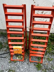 2 x Halfords 1 Tonne car ramps ( Total 2 ton )