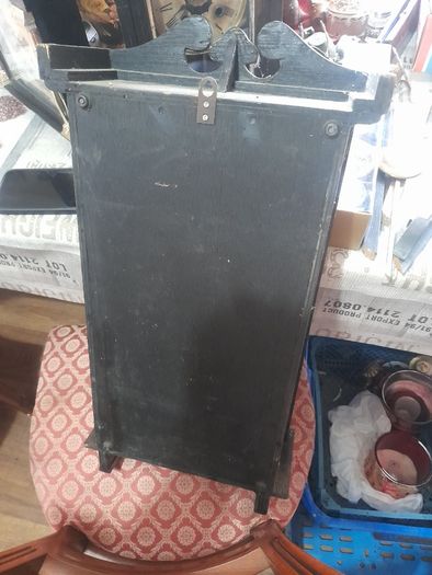 Two Vintage Clocks for parts or turn the cases into Displays for Jewellry etc, springs are good in the clock in first photo