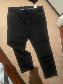 Dorothy Perkins black jeans uk28