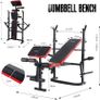 _Fitness Multifunction Adjustable Folding Recliner Fitness Bench for Complete Workout Image 3