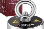 160 Kg (353 LB) Pull Force N35 Super Strong Powerful Round Neodymium Magnet for Magnet Fishing and Retrieving in River (FREE POSTAGE)
