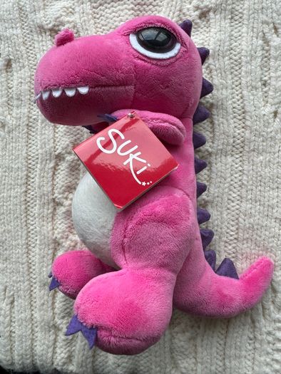 Suki Gifts International T-Rex Dinoz Soft Dinosaur Plush Toy New A Bit Dirty Please look at the pictures