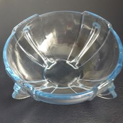 DISH - Vintage - Small -  Blue Glass