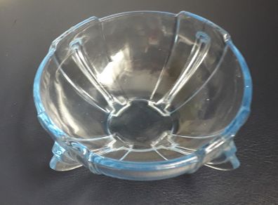 DISH - Vintage - Small -  Blue Glass