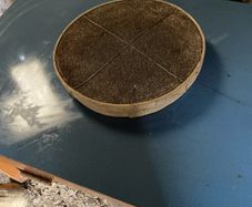 Wooden Grain Riddle Flour Sieve