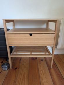 Bamboo Nightstand / Side Table