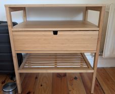 Bamboo Nightstand / Side Table